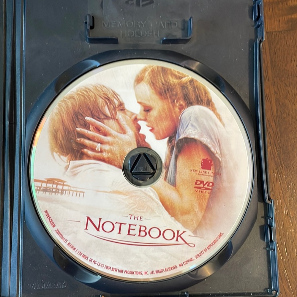 The NOTEBOOK DVD